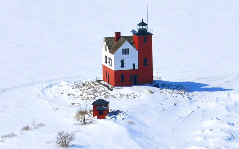 Round Island Lighthouse - Michigan