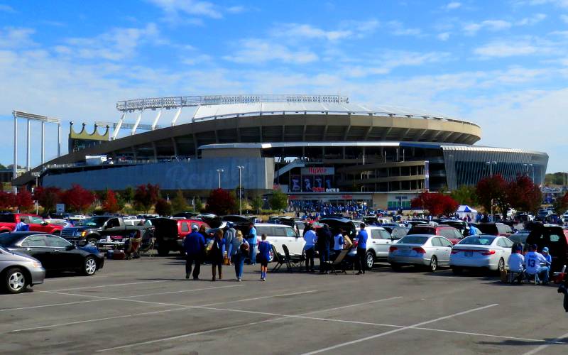 Ewing M. Kauffman Stadium in Kansas City