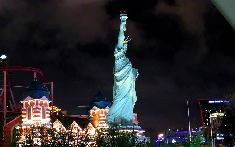Statue of Liberty at New York-New York Las Vegas Casino