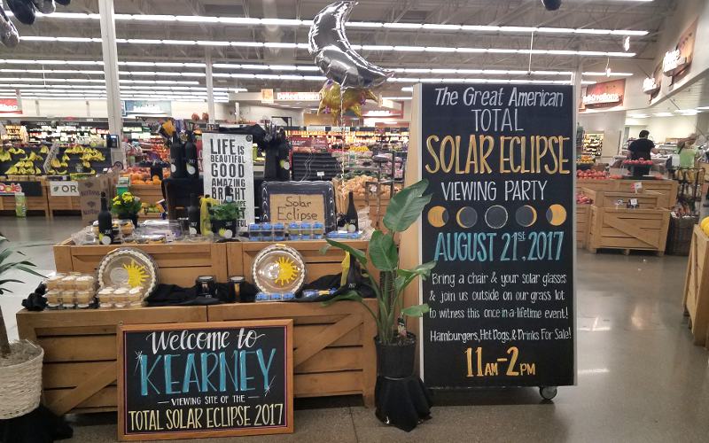 Total eclipse pastries and souvenirs