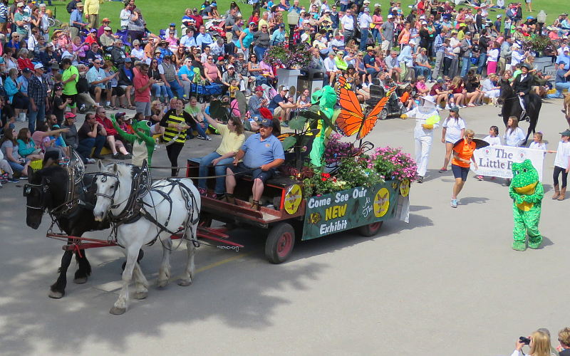 Mackinac Island Lilac Festival Parade