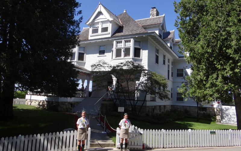 Michigan Governor's Summer Residence - Mackinac Island, Michigan