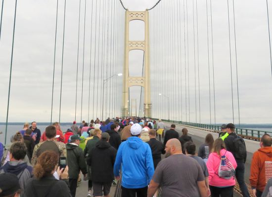 2017 Mackinac Bridge Walk