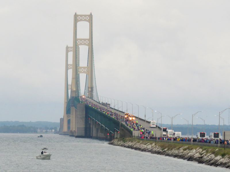 2017 Mackinac Bridge Walk from St. Ignace