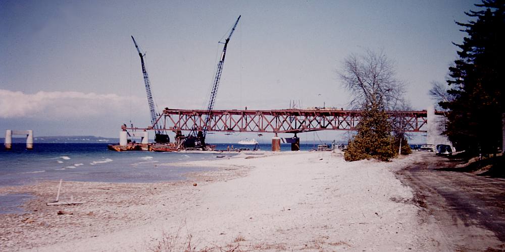 Mackinac Bridge and Mackinac Island Michigan