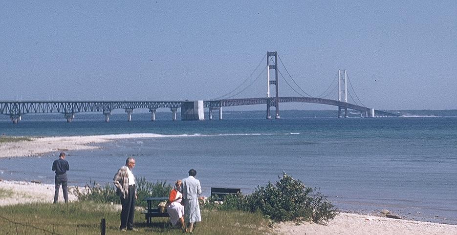 Painting the Mackinac Bridge