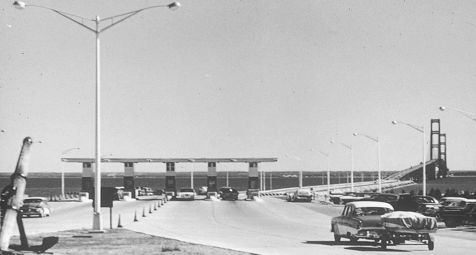 Mackinac Bridge toll booths