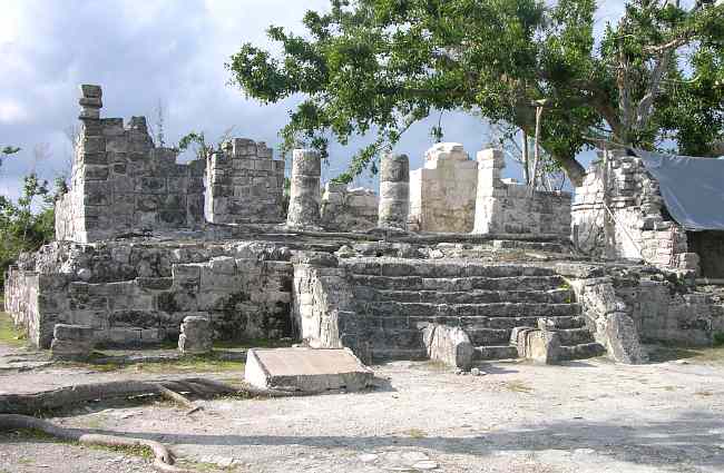 Estructura Los Murales at San Gervasio on Cozumel