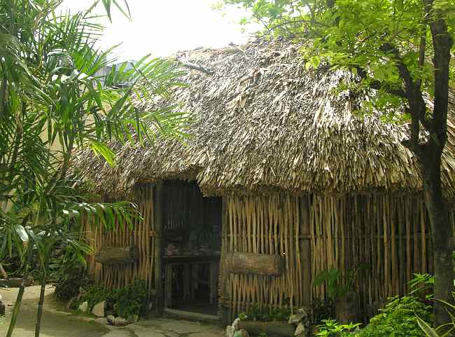 Mayan home.