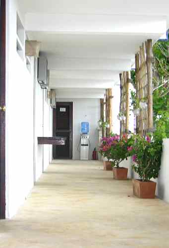 Hotel Caribe Blu hallway