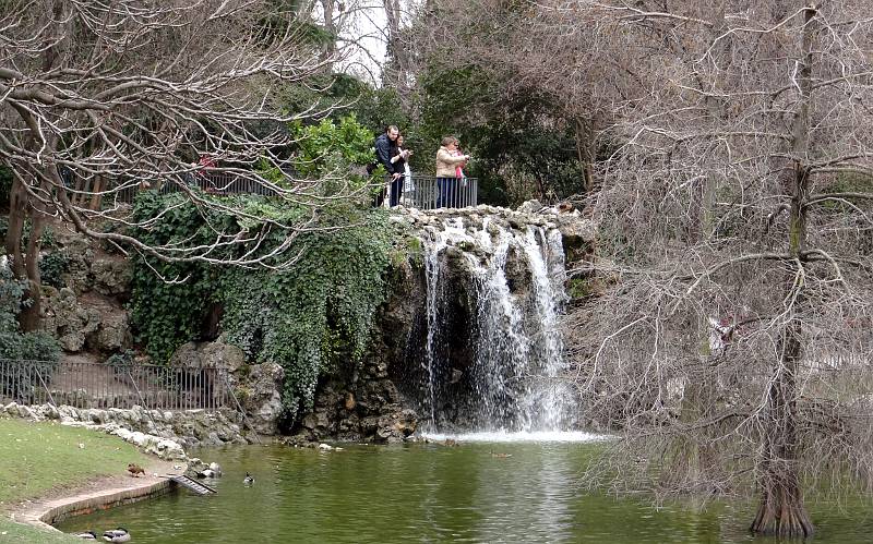 waterfall - Madrid, Spain