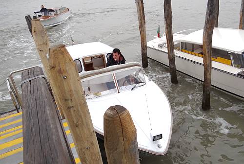 Water taxi - Venice, Italy