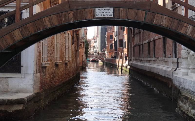Rio di San Barnaba in Venice, Italy