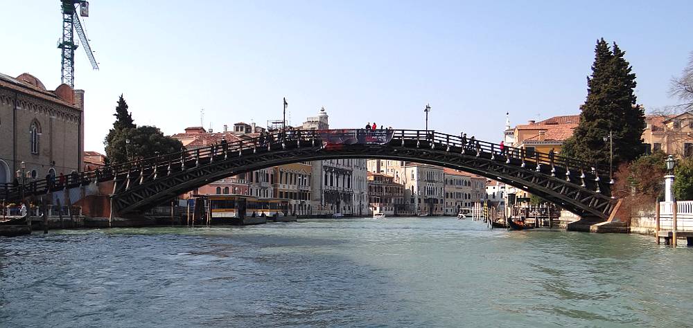 Ponte dell'Accademia (Accademia Bridge) - Venice, Italy