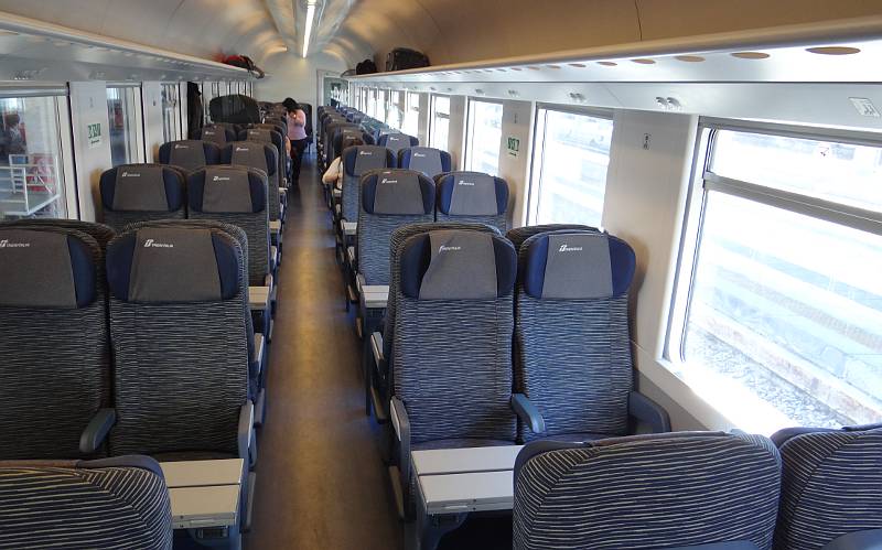 Trenitalia second class railcar