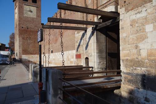 Entrance to Museo Civico di Castelvecchio