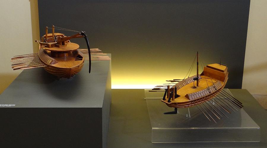 Leonardo da Vinci warships