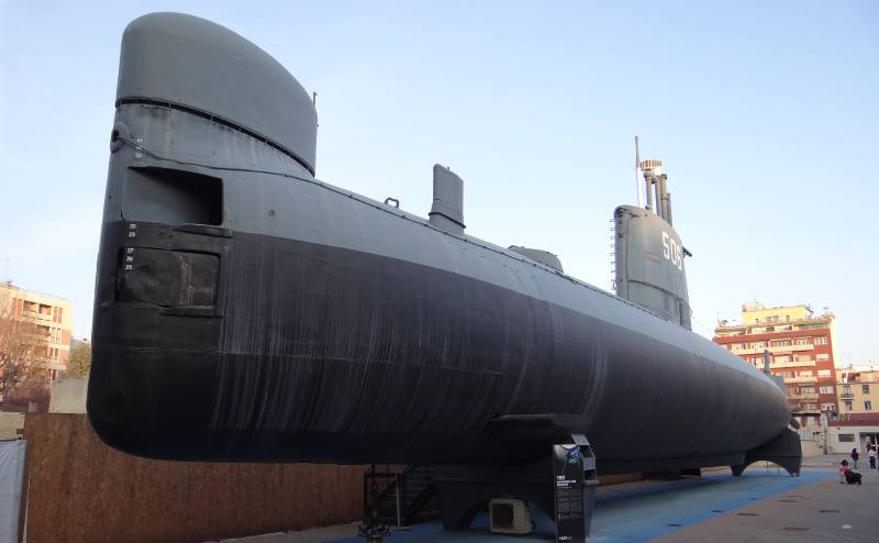 submarine - National Museum of Science and Technology Leonardo da Vinci