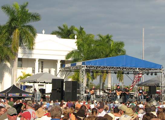 Everglades City Seafood Festival main stage
