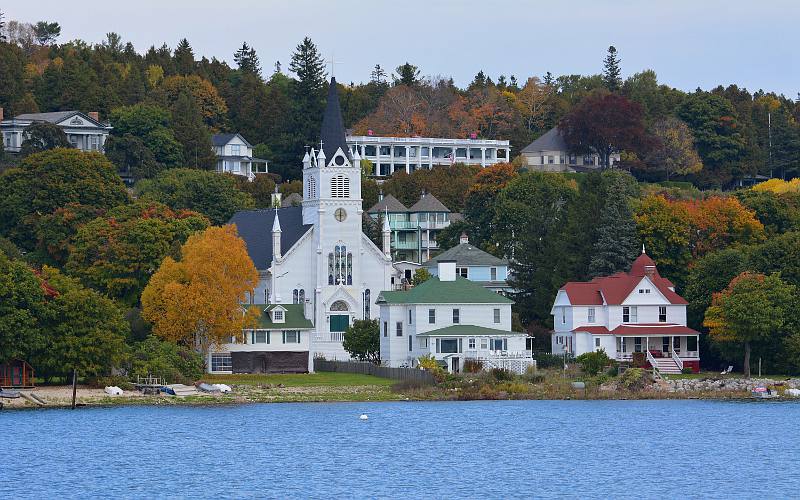 Ste. Anne Catholic Church - Mackinac Island, Michigan