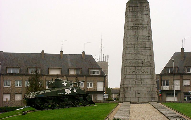Patton monument Avranches