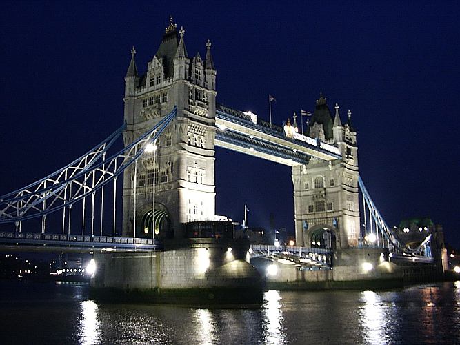 Tower Bridge at night