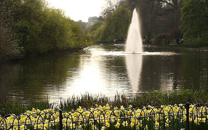 St. James Park fountain