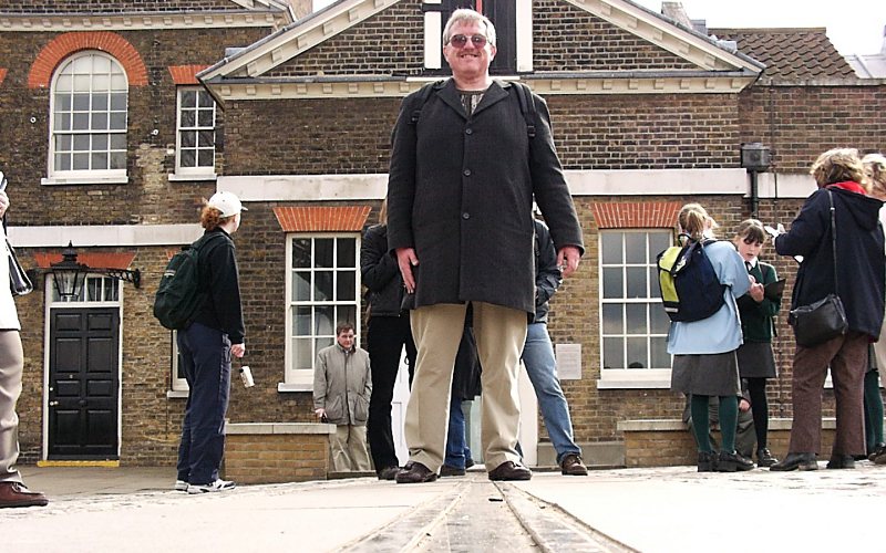 straddling the Prime Meridian