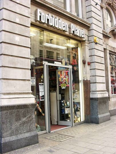 Forbidden Planet bookstore