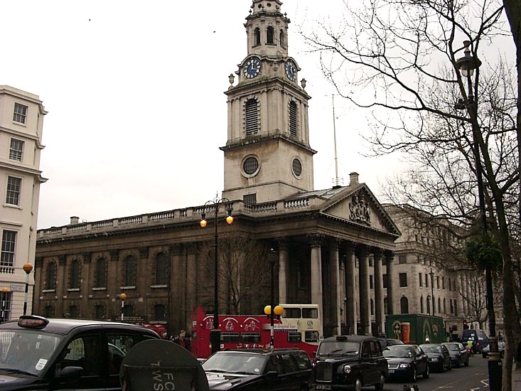 St-Martin-in-the-Fields church - London