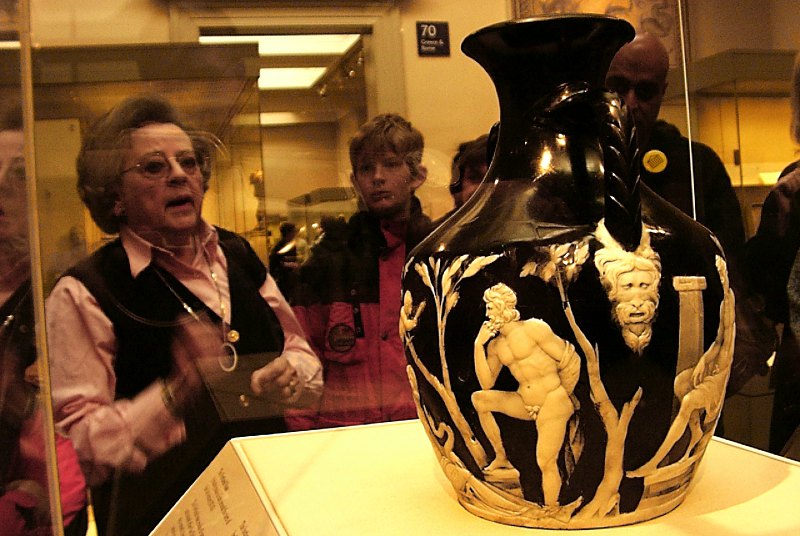 Portland Vase in the British Museum