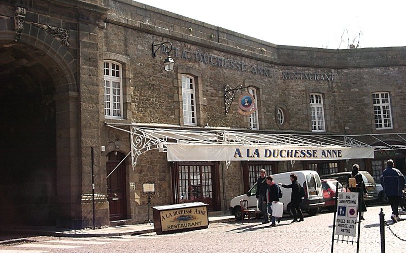 A la Duchesse Anne restaurant - Saint-Malo, France