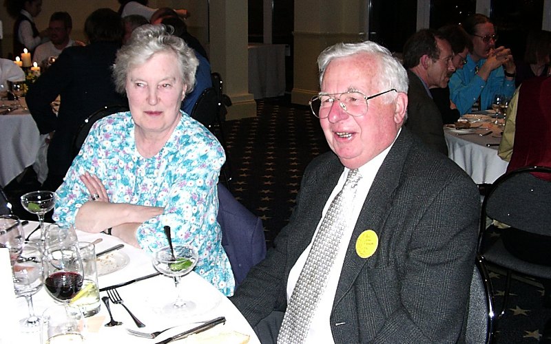 June and John O'Donnell at Eastercon