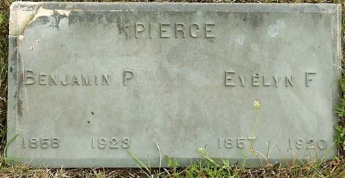Benjamin P Pierce, Evelyn F Pierce