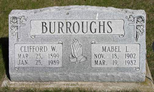 Clifford W. Burroughs, Mabel L. Burroughs