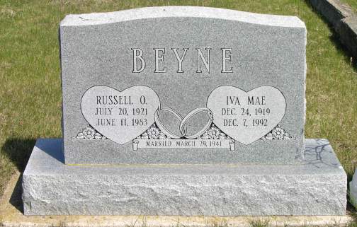 Russell O. Beyne, Iva Mae Beyne