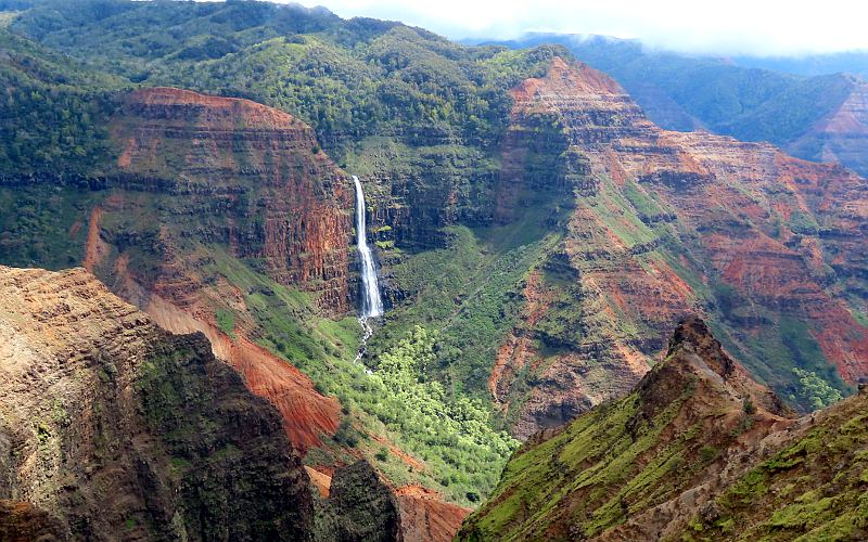 Waipo'o Falls - Waimea Canyon