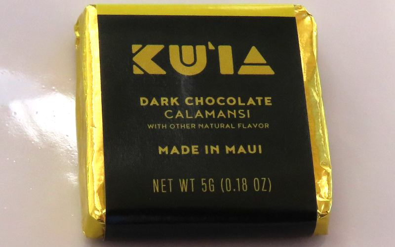 Calamansi Lime Dark Chocolate Bar