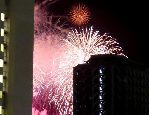 Honolulu Festival Fireworks