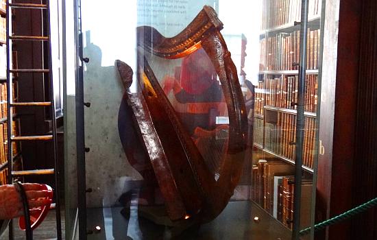 Brian Boru's Harp at Trinity College Dublin