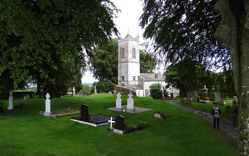 Saint Patrick's Church at thte Hill of Tara