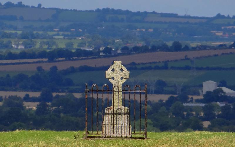 Memorial Cross on Hill of Tara