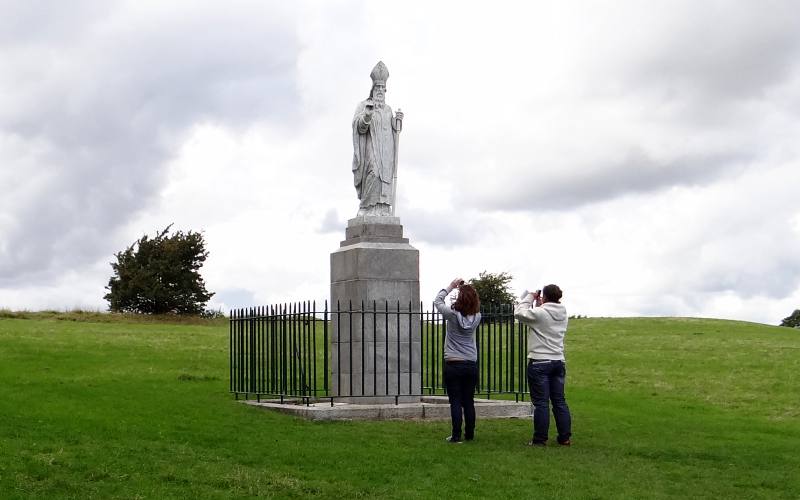 St. Patrick statue - Hill of Tara