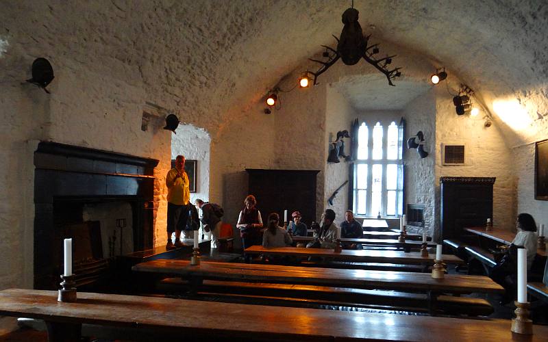 Main Guard hall at Bunratty Castle