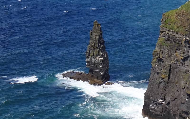 Branaunmore sea stack - Cliffs of Moher