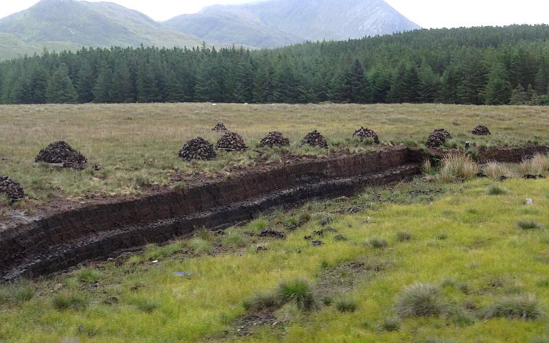 Peat harvesting