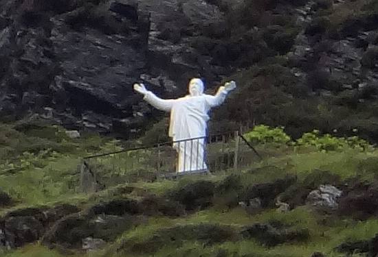 Kylemore Abbey Sacred Heart Statue