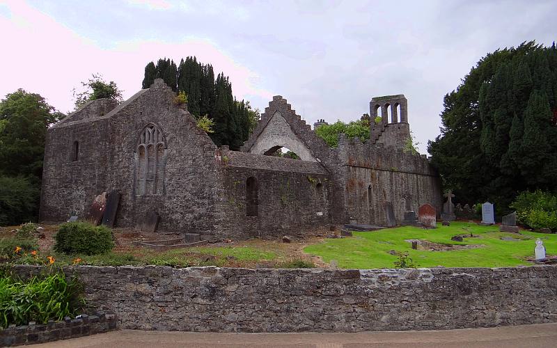 Mainistir Abbey ruins Malahide Casstle, Ireland
