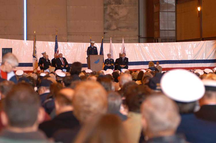 USCGC Mackinaw Christening ceremony - 2005