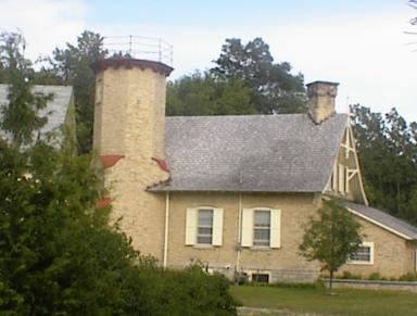 McGulpin's Point Light in Mackinaw City